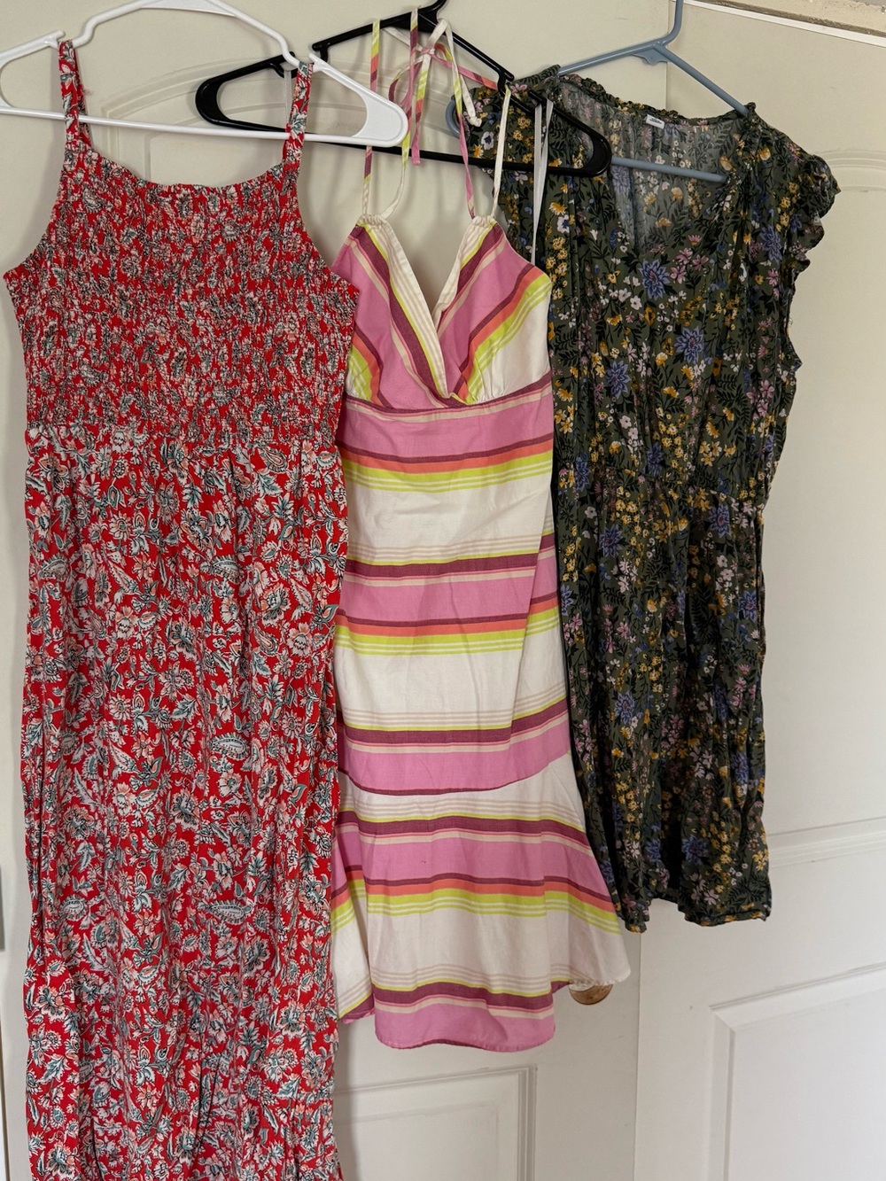 Pink & White Striped Women’s Summer Dress - Target & Old Navy Summer Lot